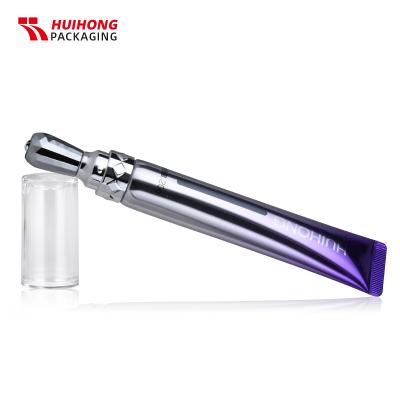 25ml Mắt mỹ phẩm Massage Ống với dụng cụ bôi hợp kim kẽm cho bao bì nhựa