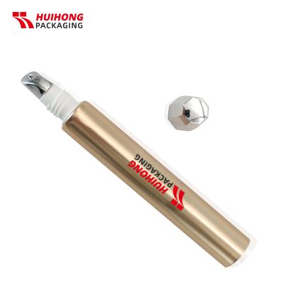 20ml Ống kem mắt vàng với đầu hợp kim kẽm Đầu kim loại cho mỹ phẩm