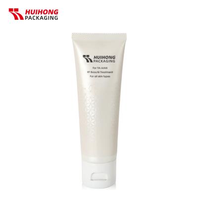Kem trắng 80ml bóp ống trống với nắp lật trên