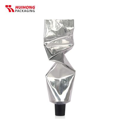 99 . 7% rỗng bóp đầy tuýp kem đánh răng mỹ phẩm đóng mở bằng nhôm có nắp vặn trên cùng

